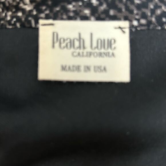 Peach Love Cali Snakeskin Dress Womens Size M Black Gray Stretchy Waist Edgy Fun - Picture 6 of 12